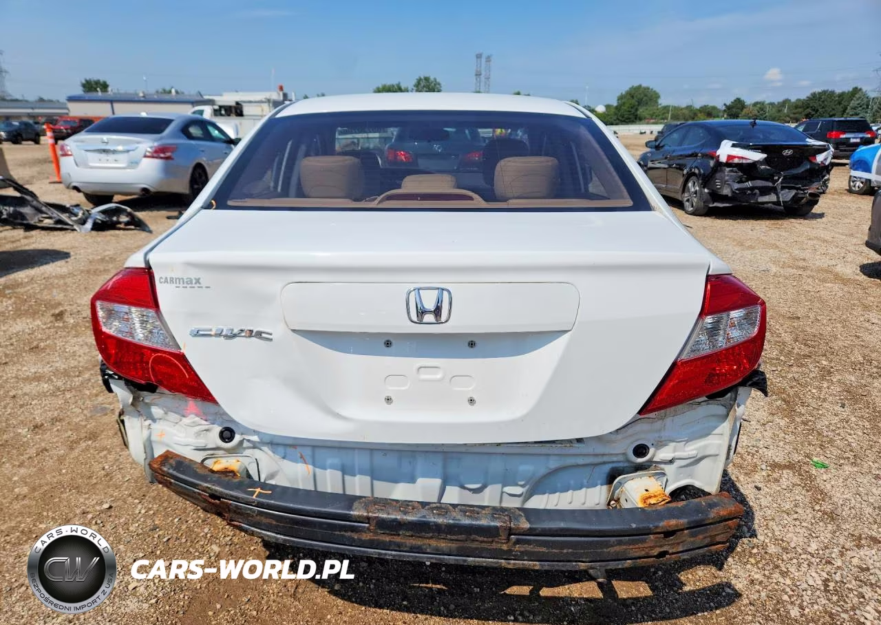 2012 Honda Civic Exl VIN:19XFB2F94CE040745 - 6