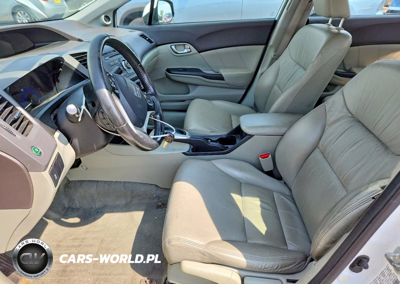 2012 Honda Civic Exl VIN:19XFB2F94CE040745 - 7