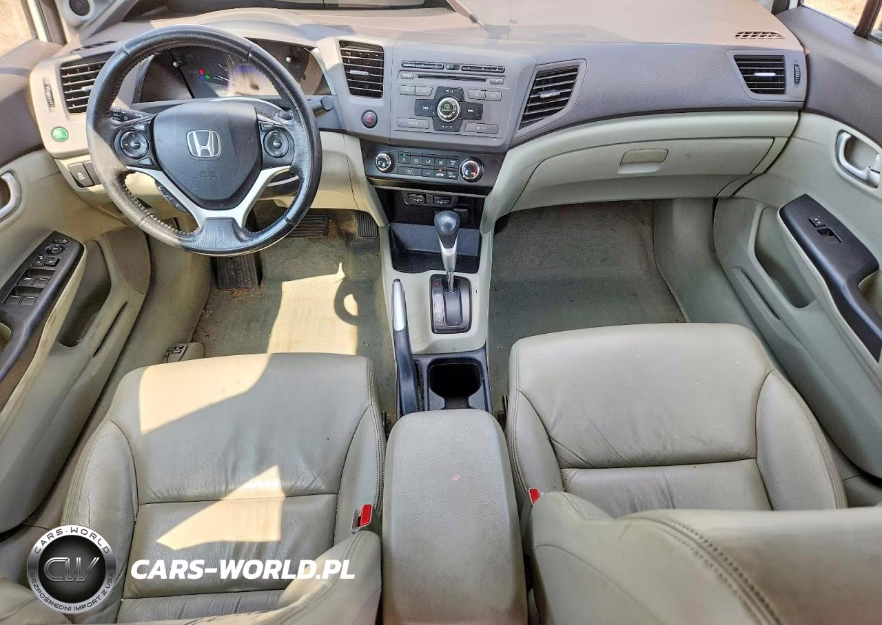 2012 Honda Civic Exl VIN:19XFB2F94CE040745 - 8