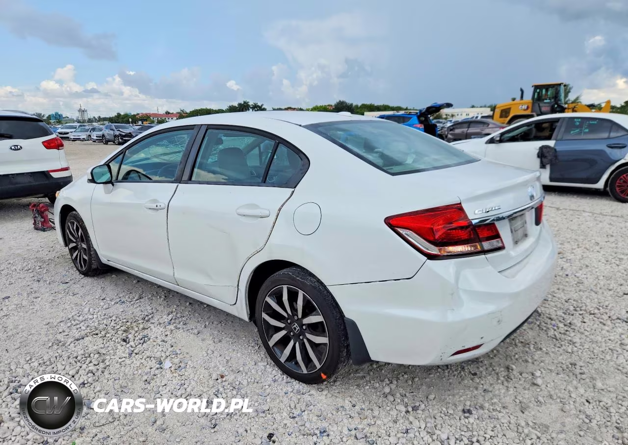 2015 Honda Civic Exl VIN:19XFB2F93FE065009 - 2
