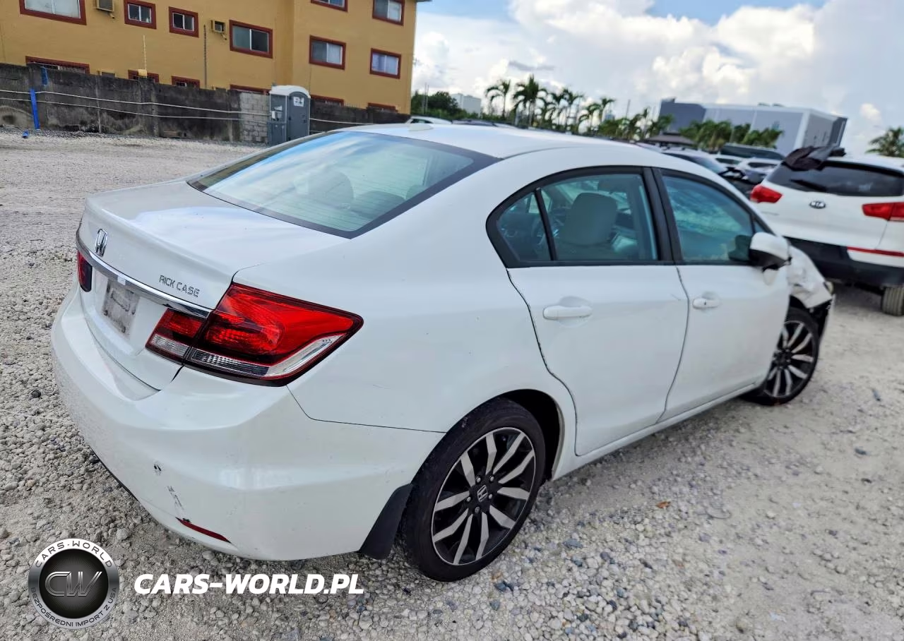 2015 Honda Civic Exl VIN:19XFB2F93FE065009 - 3