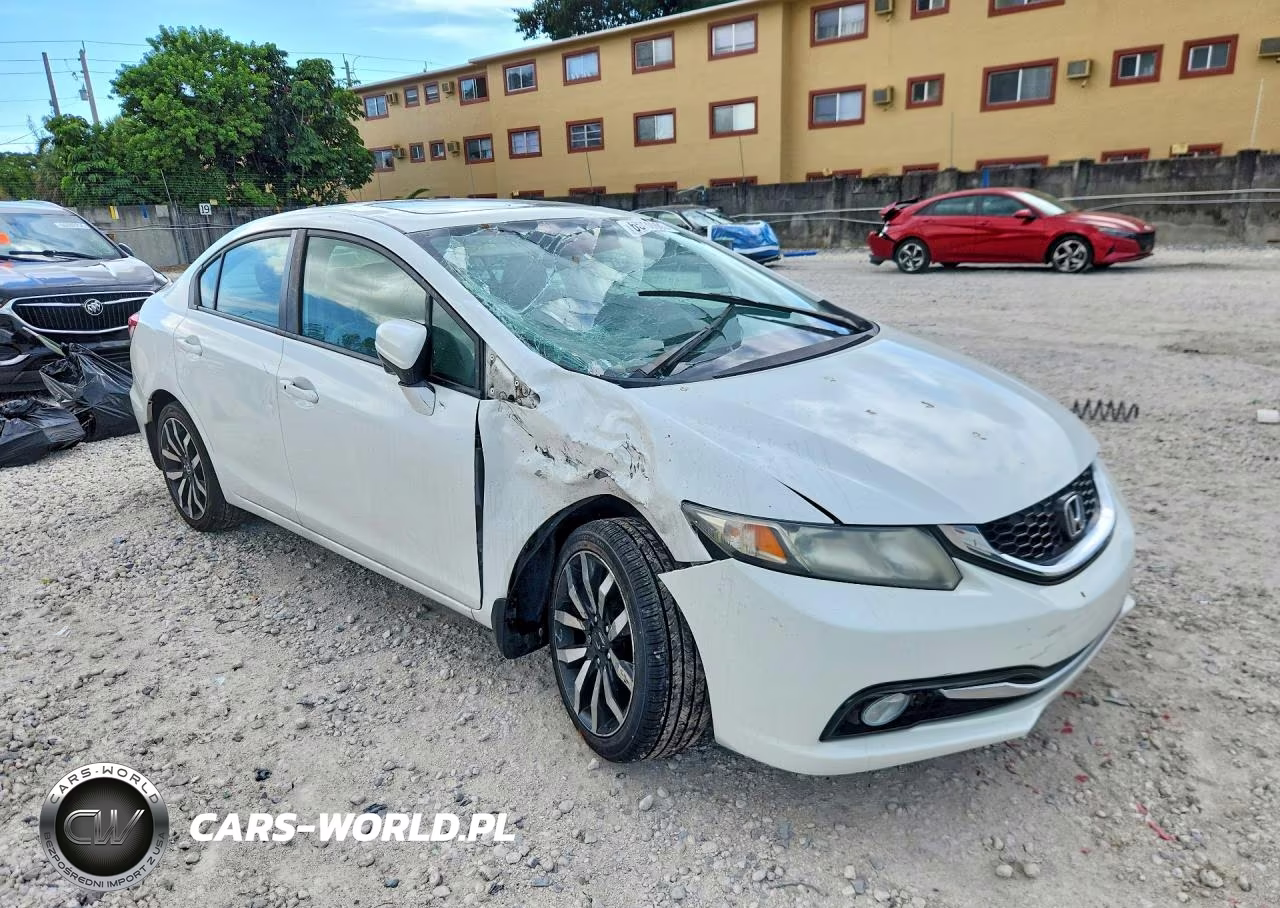 2015 Honda Civic Exl VIN:19XFB2F93FE065009 - 4