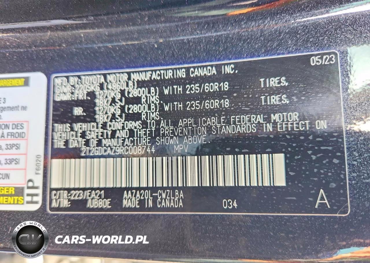 2024 Lexus Nx 250 Premium VIN:2T2GDCAZ9RC008744 - 13