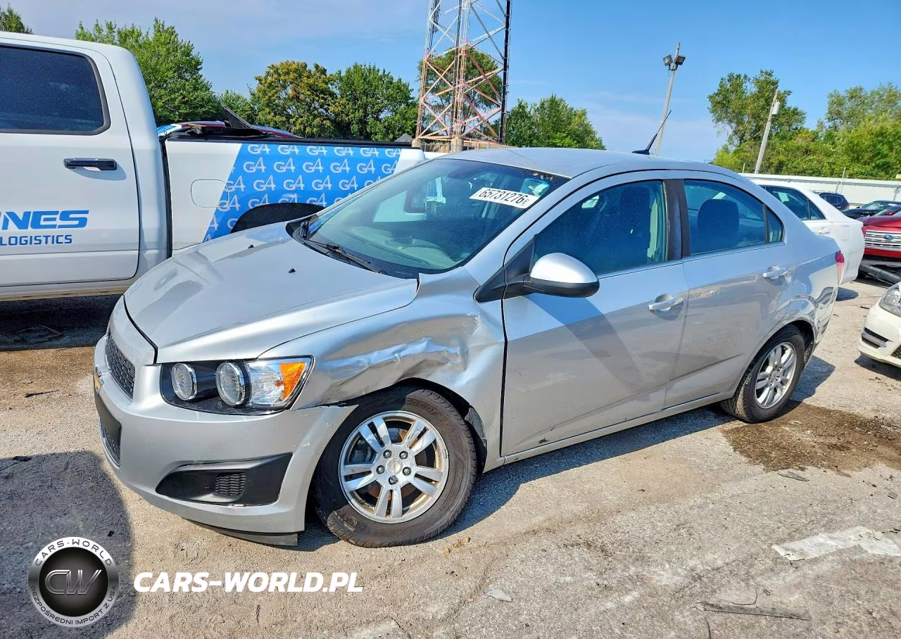 2012 Chevrolet Sonic Lt VIN:1G1JC5SH4C4166667 - 1