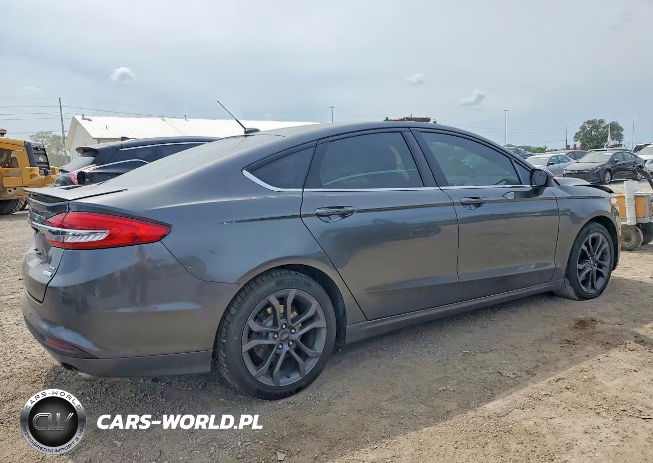 2018 Ford Fusion Se VIN:3FA6P0HD0JR130591 - 3