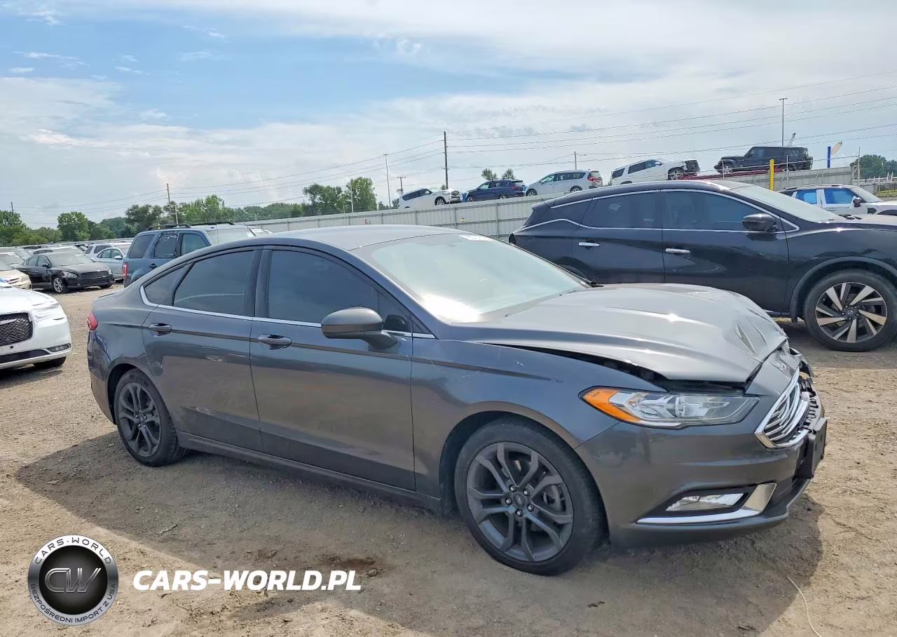 2018 Ford Fusion Se VIN:3FA6P0HD0JR130591 - 4