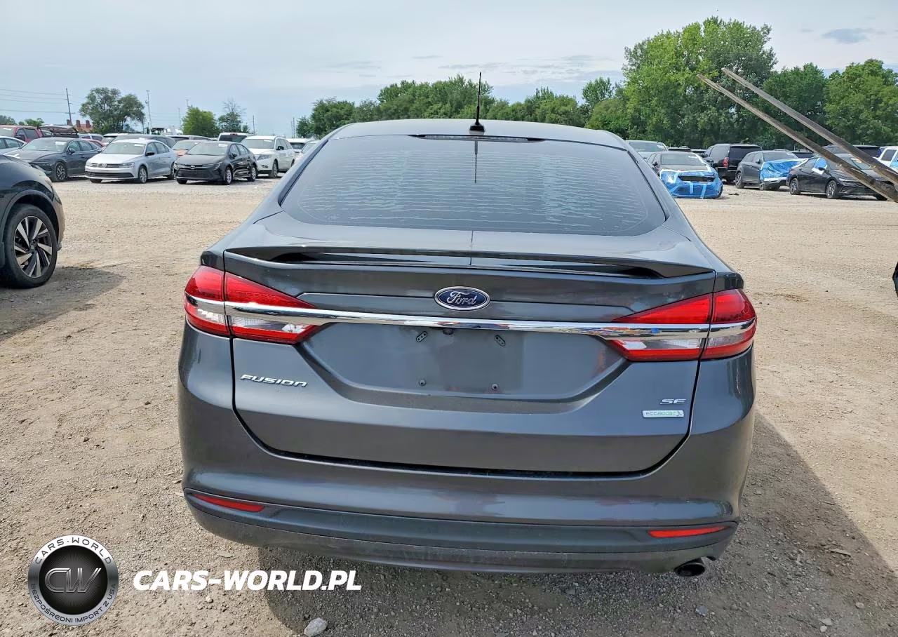 2018 Ford Fusion Se VIN:3FA6P0HD0JR130591 - 6