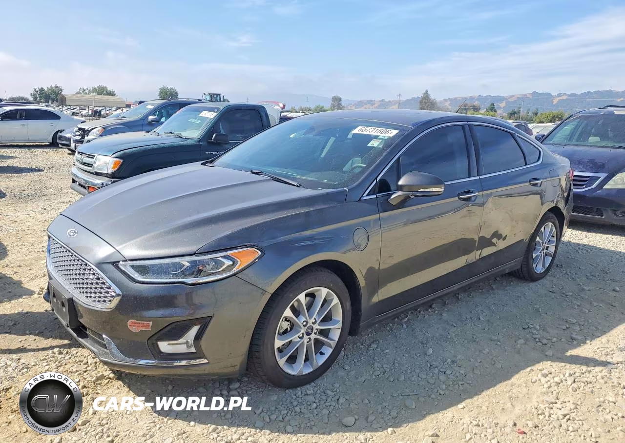 2020 Ford Fusion Titanium VIN:3FA6P0SU5LR171004 - 1