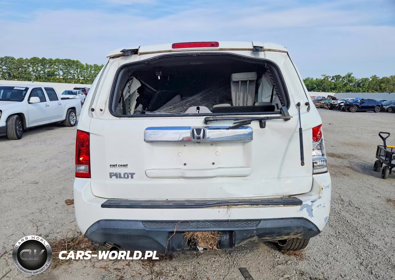2015 Honda Pilot Lx VIN:5FNYF3H27FB008857 - 6