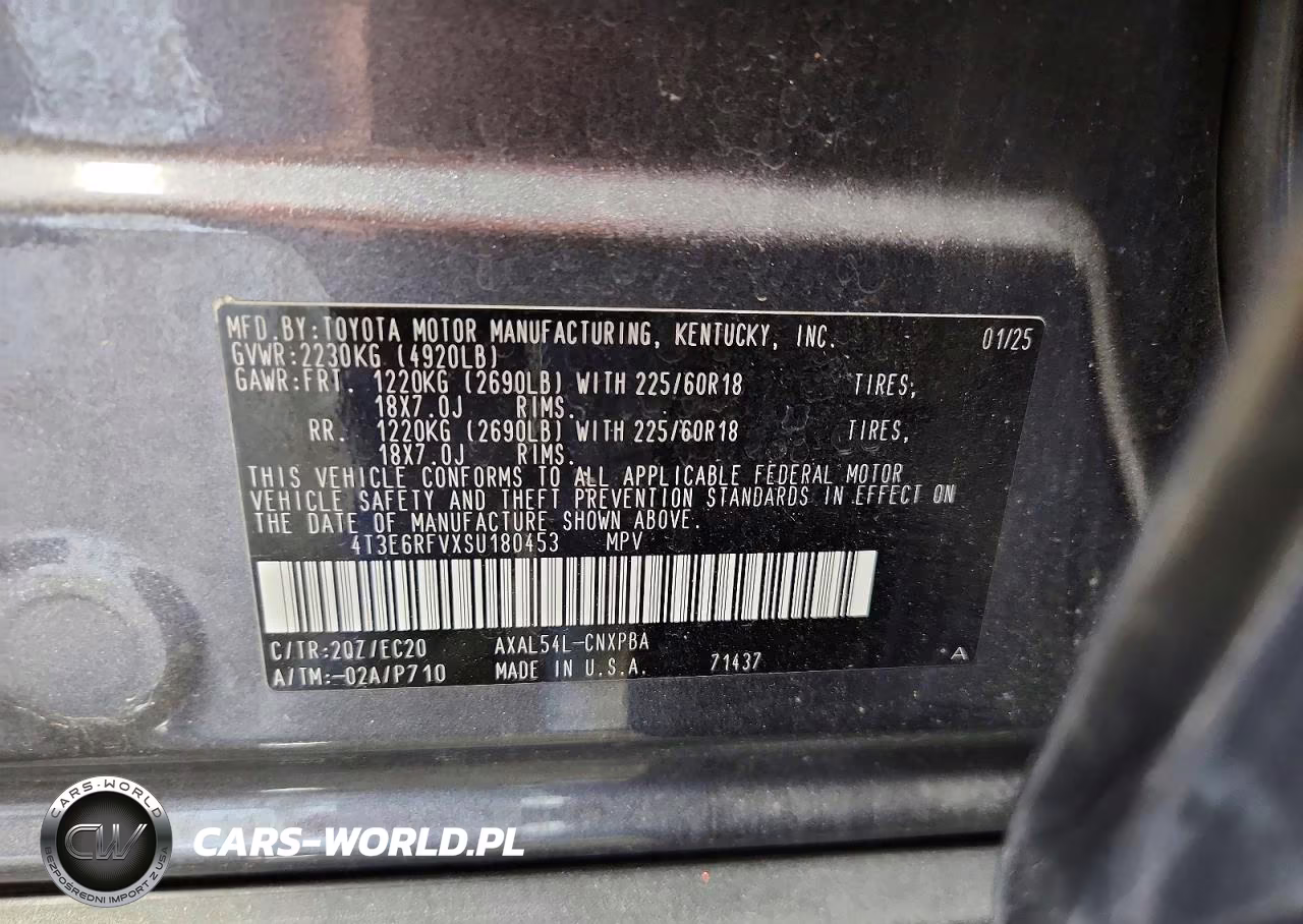 2025 Toyota Rav4 Xse VIN:4T3E6RFVXSU180453 - 13
