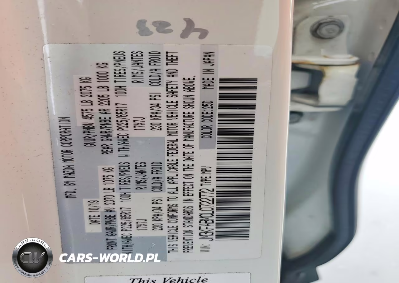 2020 Mazda Cx-5 Sport VIN:JM3KFABM0L0722772 - 14