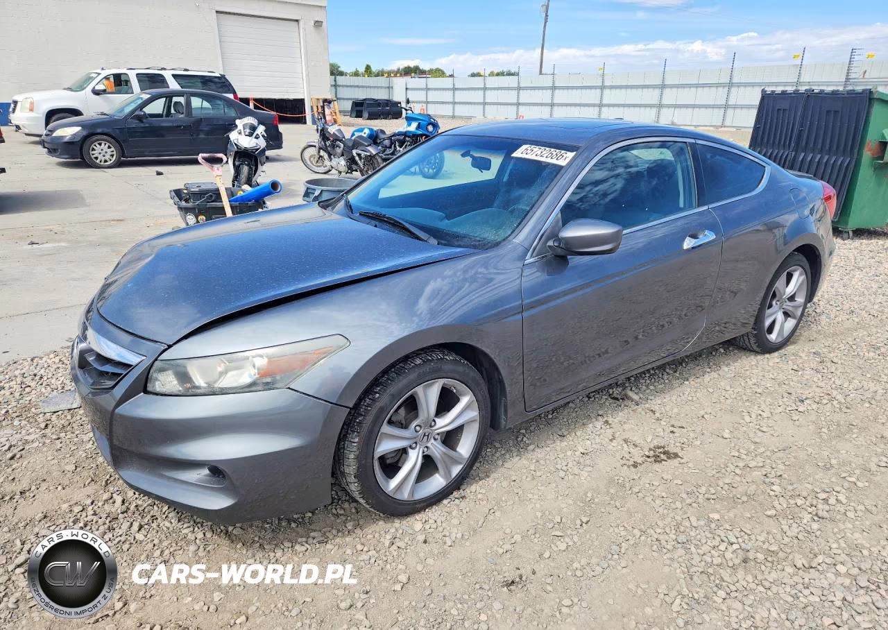 2012 Honda Accord Exl VIN:1HGCS2B89CA009706 - 1
