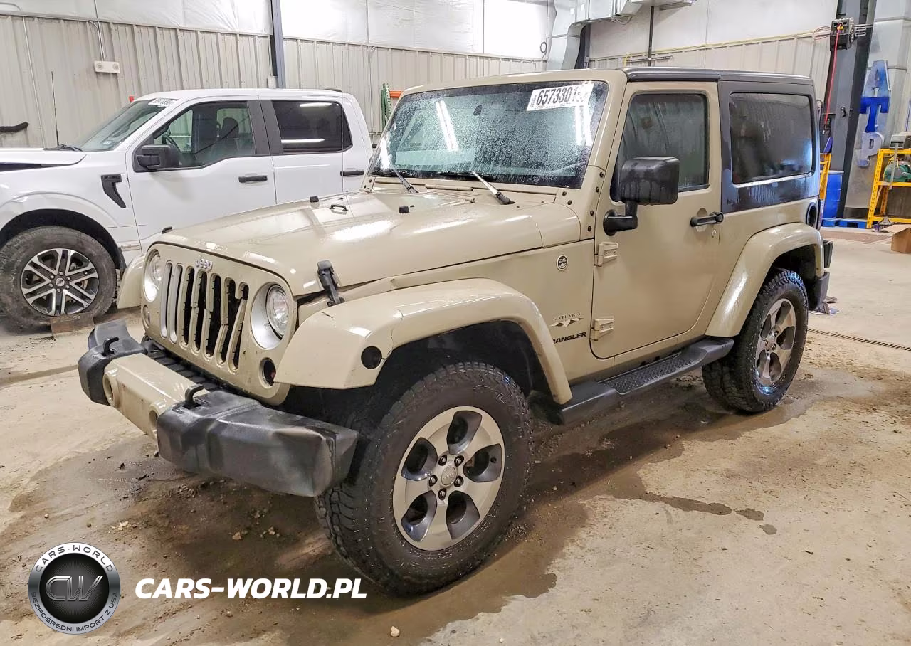 2017 Jeep Wrangler Sahara VIN:1C4AJWBG8HL730392 - 1