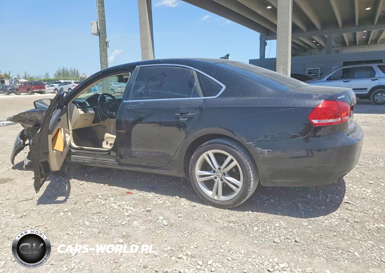 2014 Volkswagen Passat Se VIN:1VWBH7A33EC018756 - 2