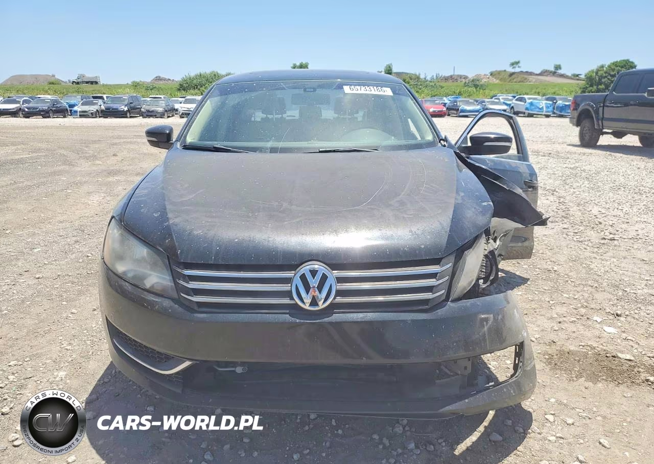 2014 Volkswagen Passat Se VIN:1VWBH7A33EC018756 - 5