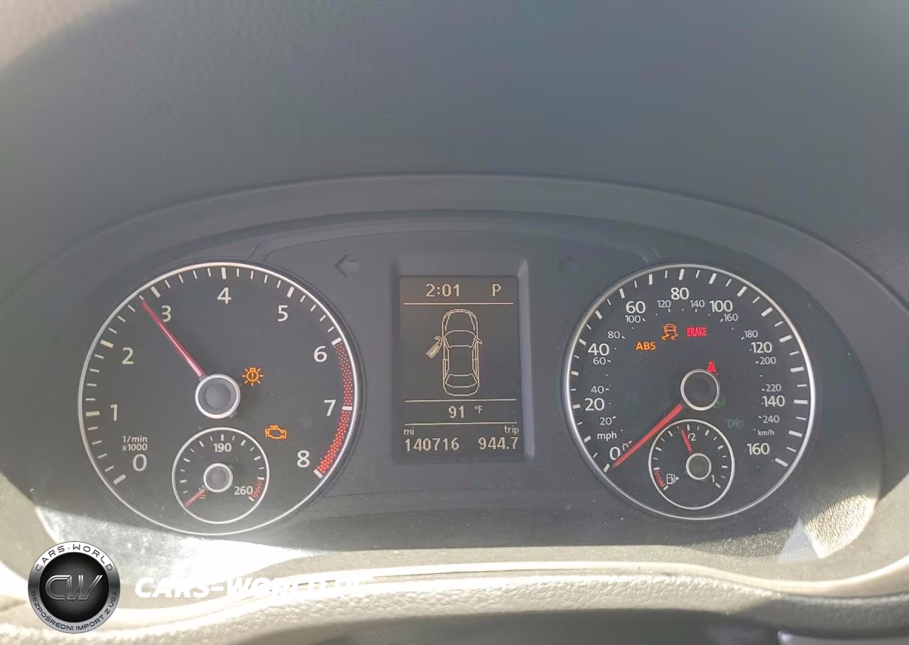 2014 Volkswagen Passat Se VIN:1VWBH7A33EC018756 - 9