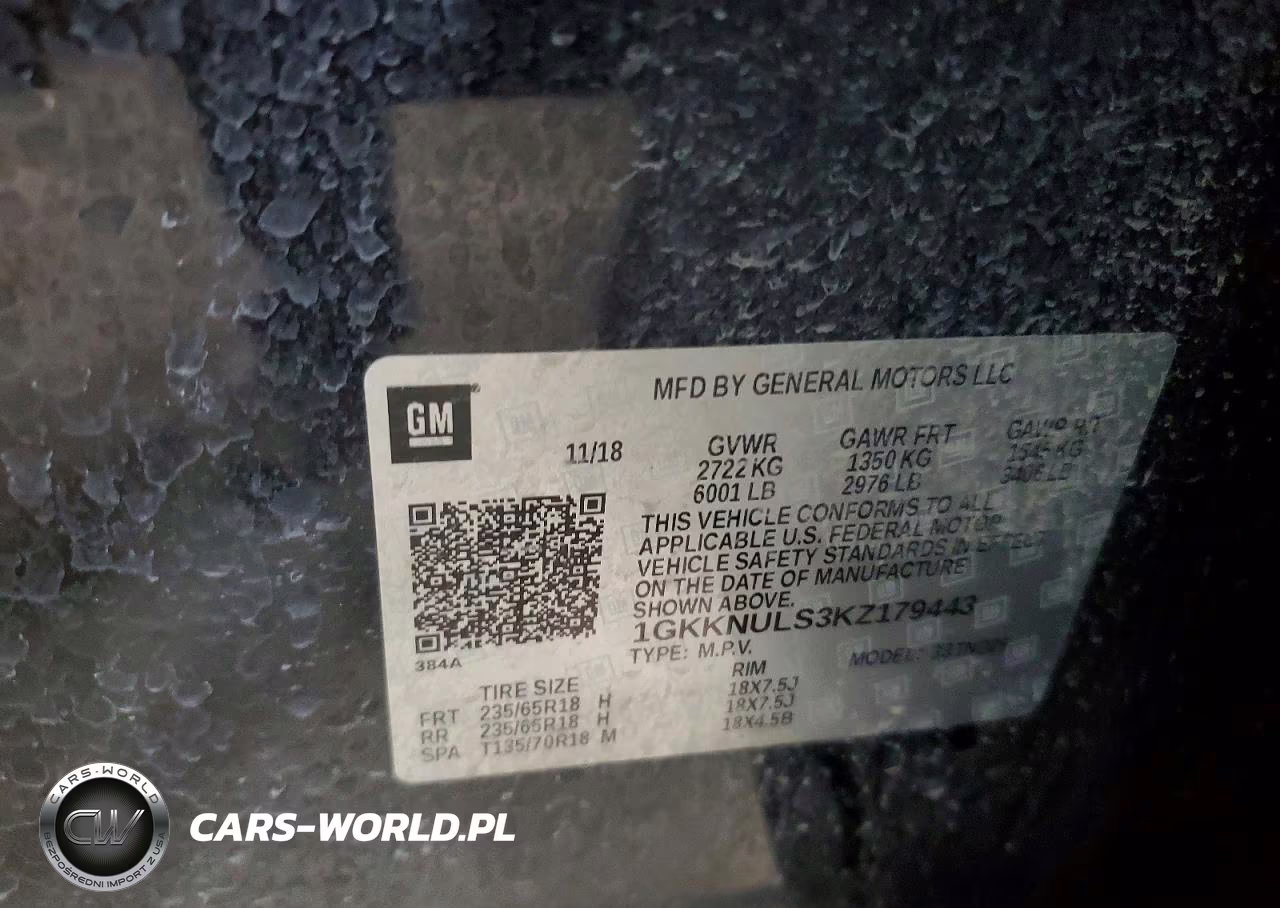 2019 GMC Acadia Slt-1 VIN:1GKKNULS3KZ179443 - 14