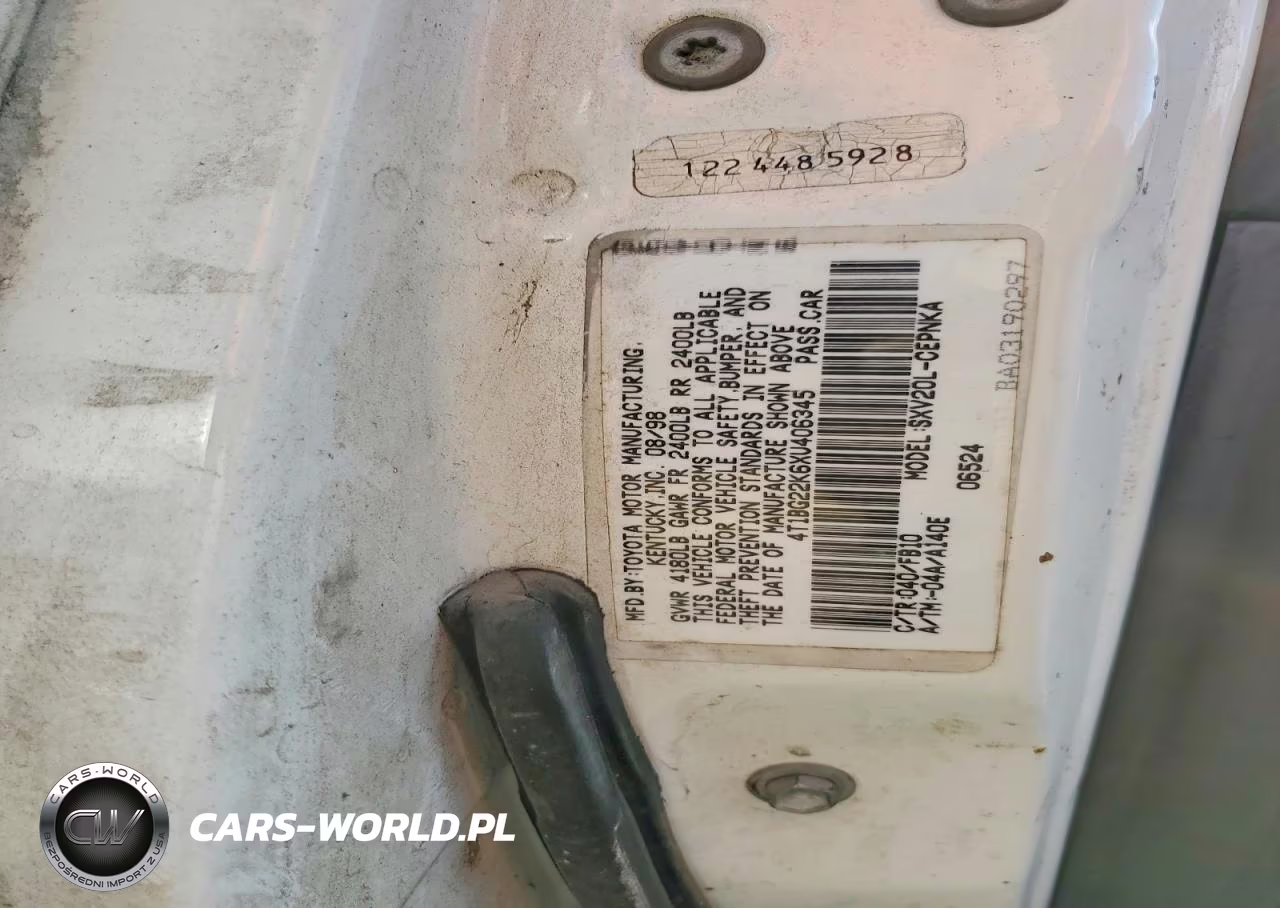 1999 Toyota Camry Le VIN:4T1BG22K6XU406345 - 12