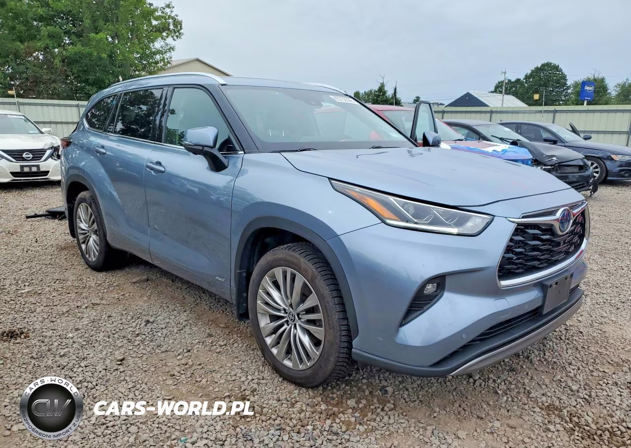 2024 Toyota Highlander Hybrid Platinum VIN:5TDEBRCH2RS645507 - 4
