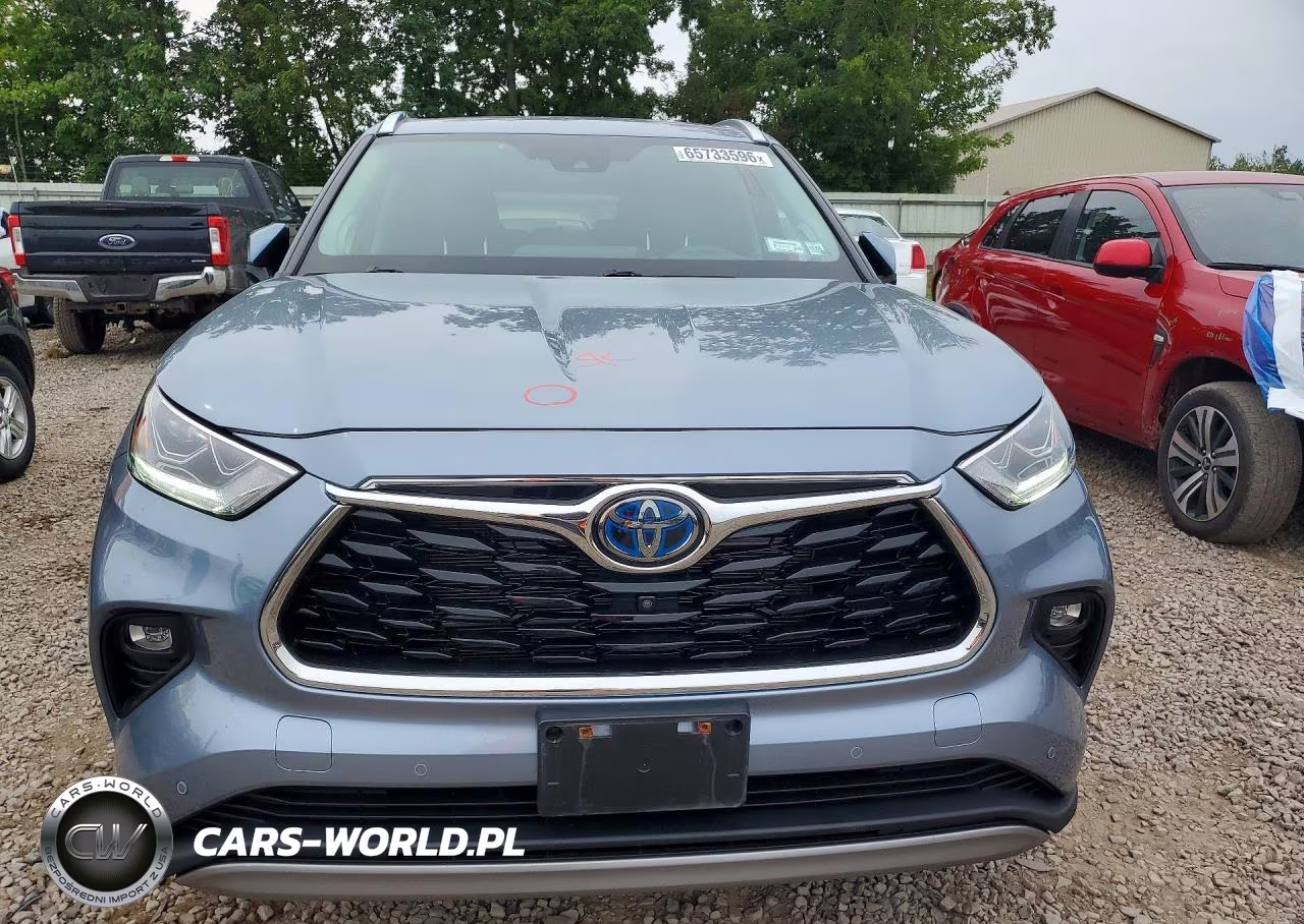 2024 Toyota Highlander Hybrid Platinum VIN:5TDEBRCH2RS645507 - 5