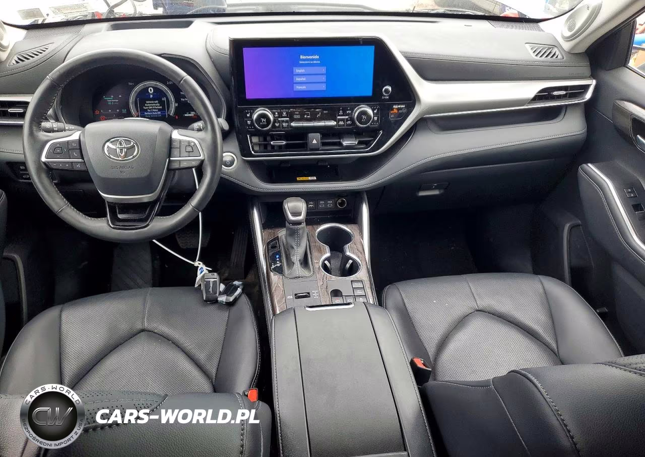 2024 Toyota Highlander Hybrid Platinum VIN:5TDEBRCH2RS645507 - 8