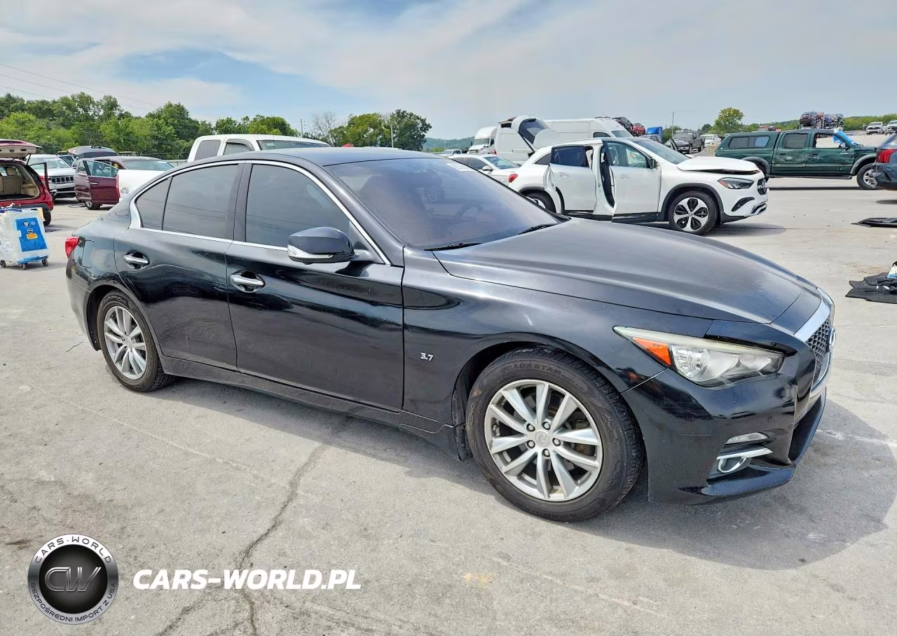 2014 Infiniti Q50 Premium VIN:JN1BV7AR3EM696274 - 4