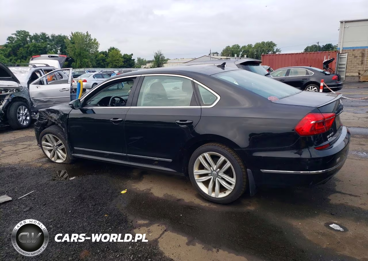 2016 Volkswagen Passat Sel VIN:1VWCT7A33GC062536 - 2