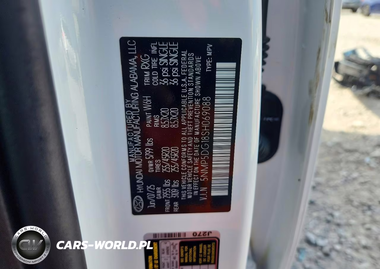 2025 Hyundai Santa Fe Calligraphy VIN:5NMP5DG18SH069088 - 14
