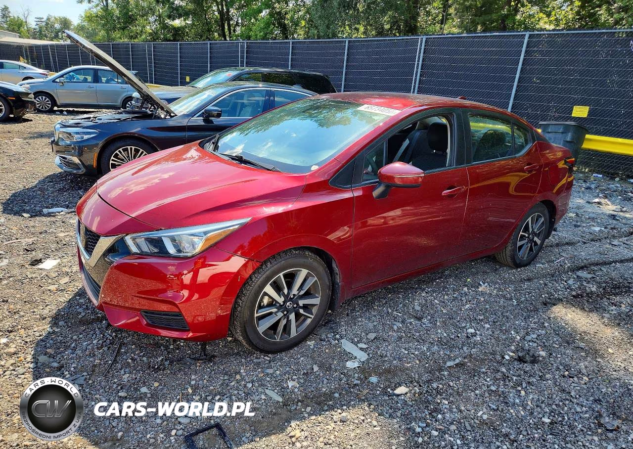 2020 Nissan Versa Sv VIN:3N1CN8EV5LL878096 - 1