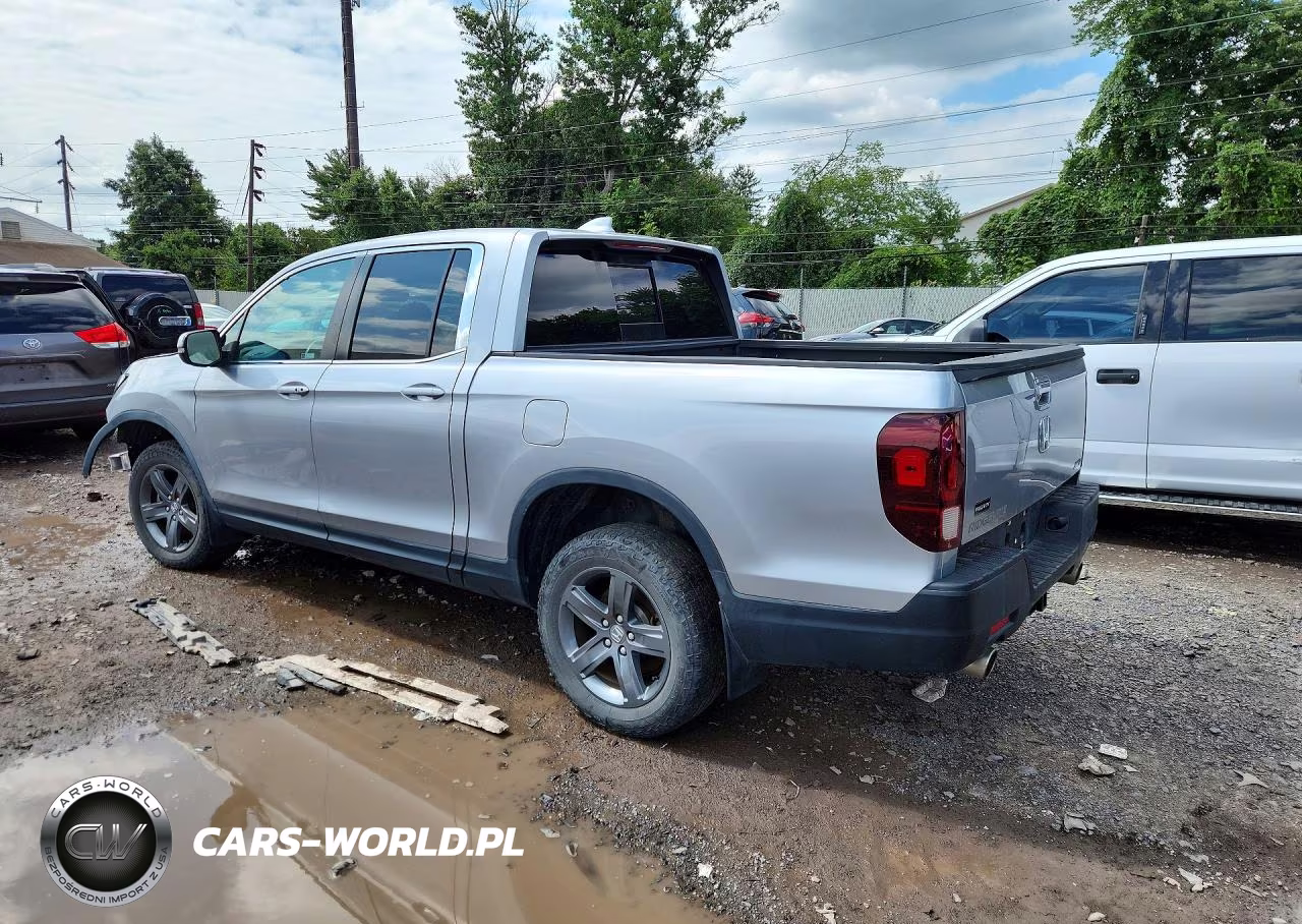 2021 HONDA RIDGELINE RTL VIN:5FPYK3F50MB023505 - 2