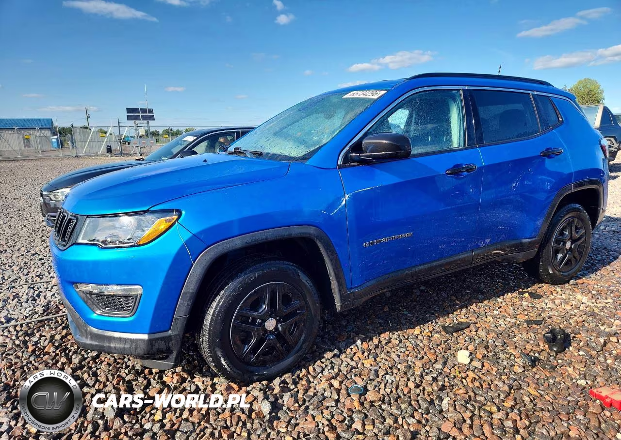 2021 Jeep Compass Sport VIN:3C4NJDAB6MT504068 - 1