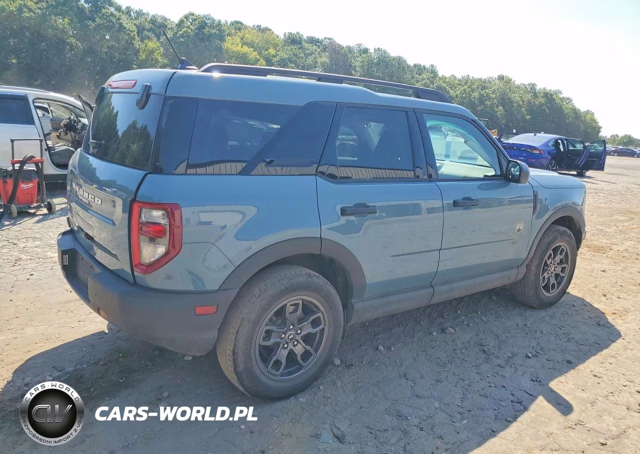 2022 Ford Bronco Sport Big Bend VIN:3FMCR9B67NRD34408 - 3