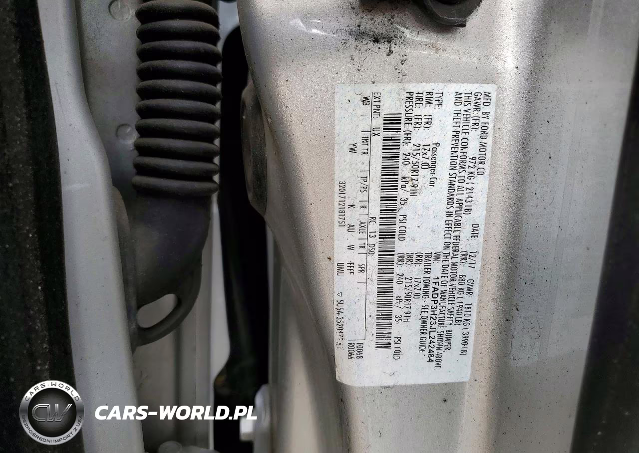 2018 Ford Focus Sel VIN:1FADP3H23JL242484 - 12