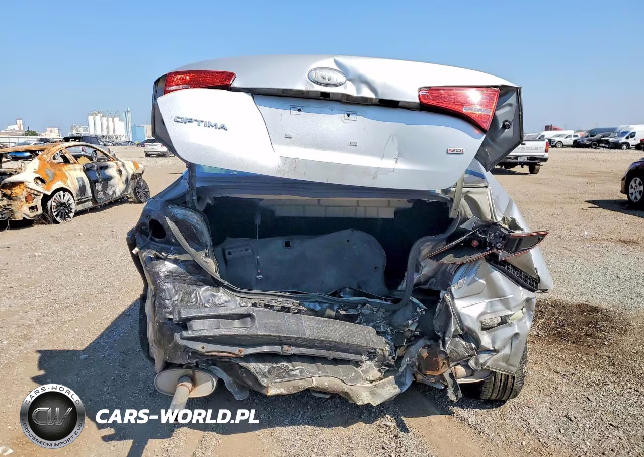 2012 Kia Optima Lx VIN:KNAGM4A77C5271051 - 6