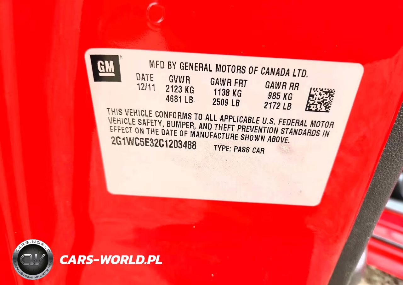2012 Chevrolet Impala Ltz VIN:2G1WC5E32C1203488 - 12