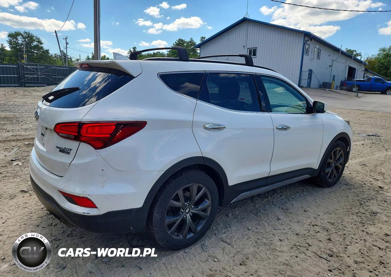 2017 Hyundai Santa Fe Sport 2.0T Ultimate VIN:5XYZWDLA1HG393949 - 3