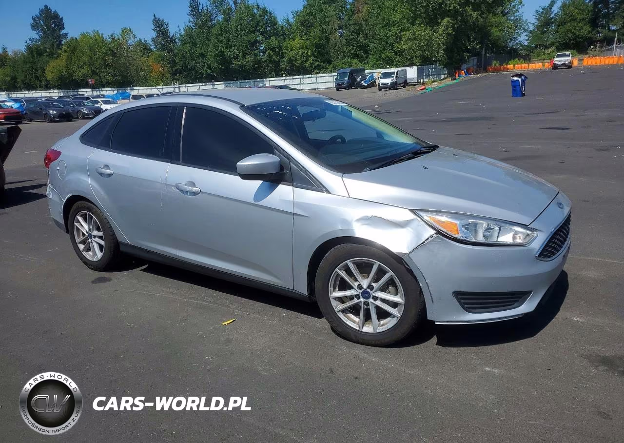 2018 Ford Focus Se VIN:1FADP3F27JL237470 - 4