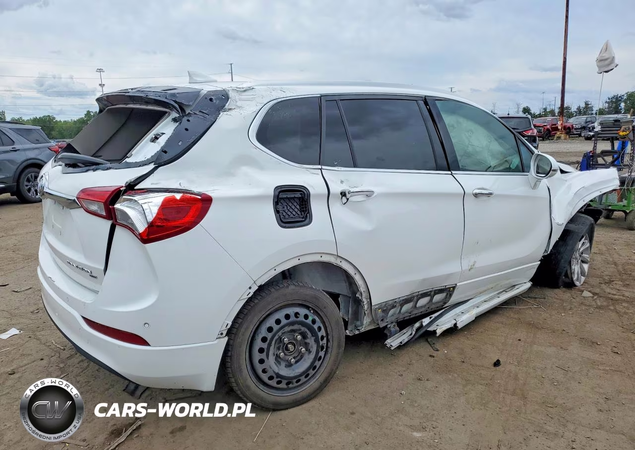 2020 Buick Envision Awd Essence VIN:LRBFX2SA2LD016171 - 3