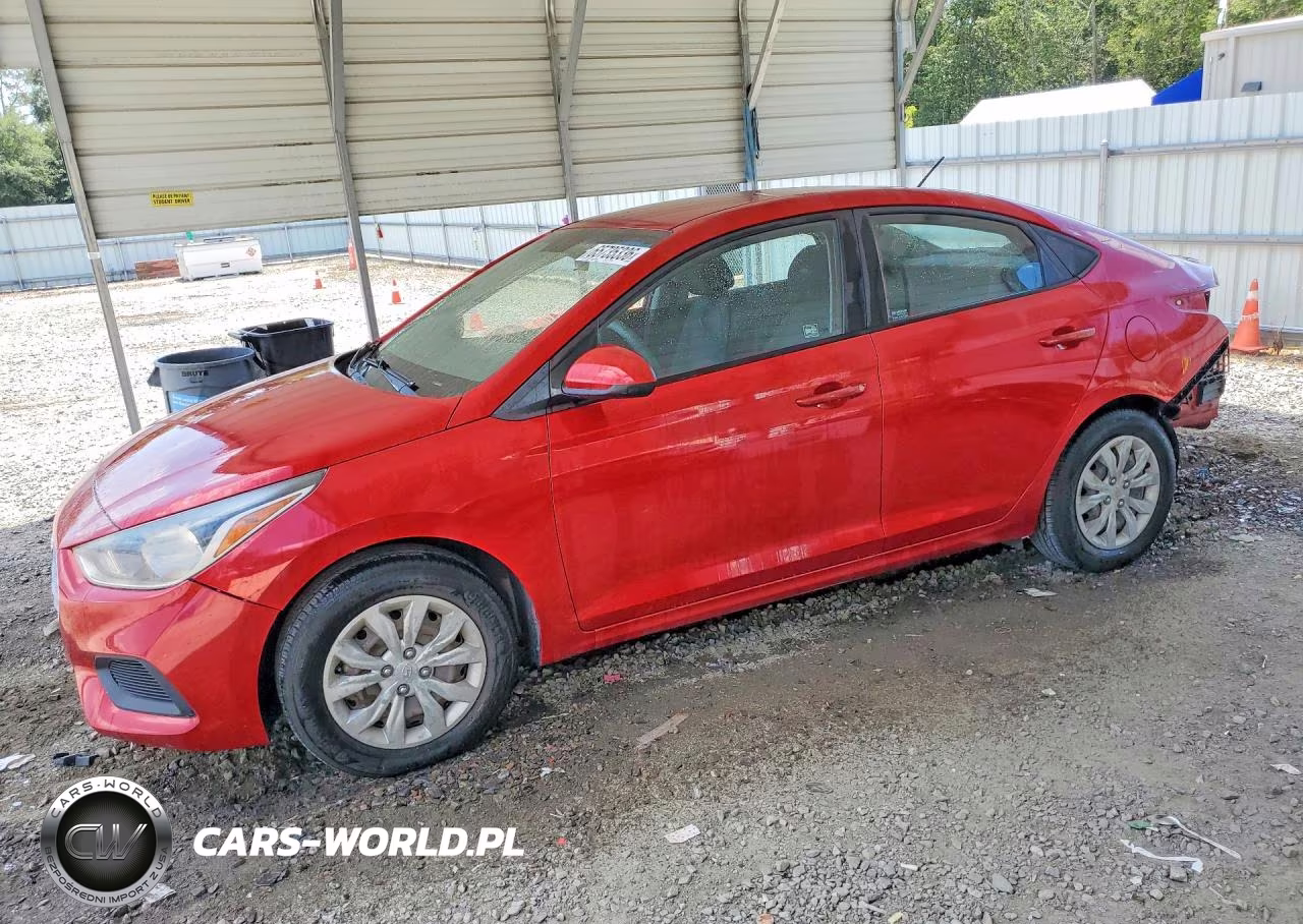 2018 Hyundai Accent Se VIN:3KPC24A38JE016298 - 1