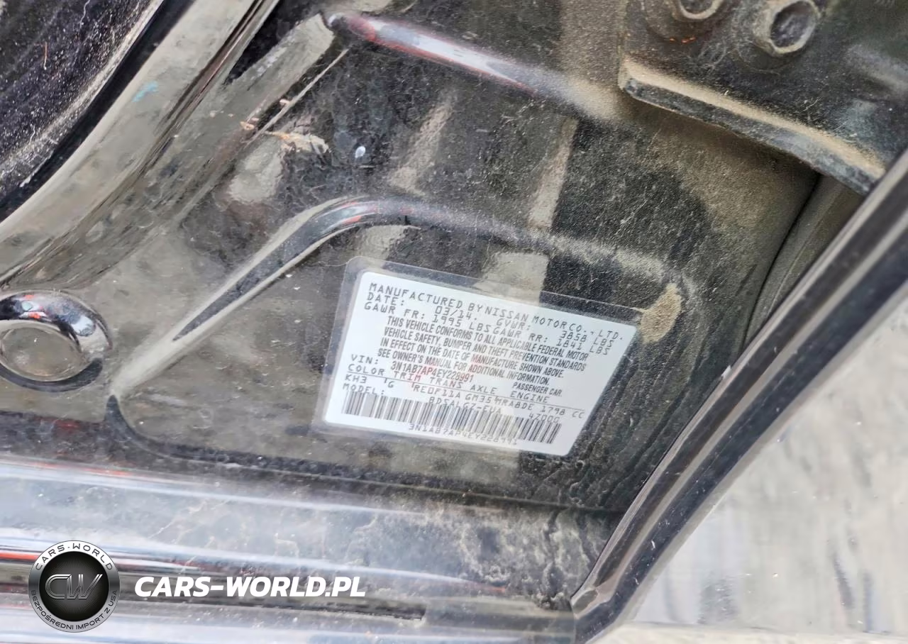 2014 Nissan Sentra Sl VIN:3N1AB7AP4EY228991 - 12