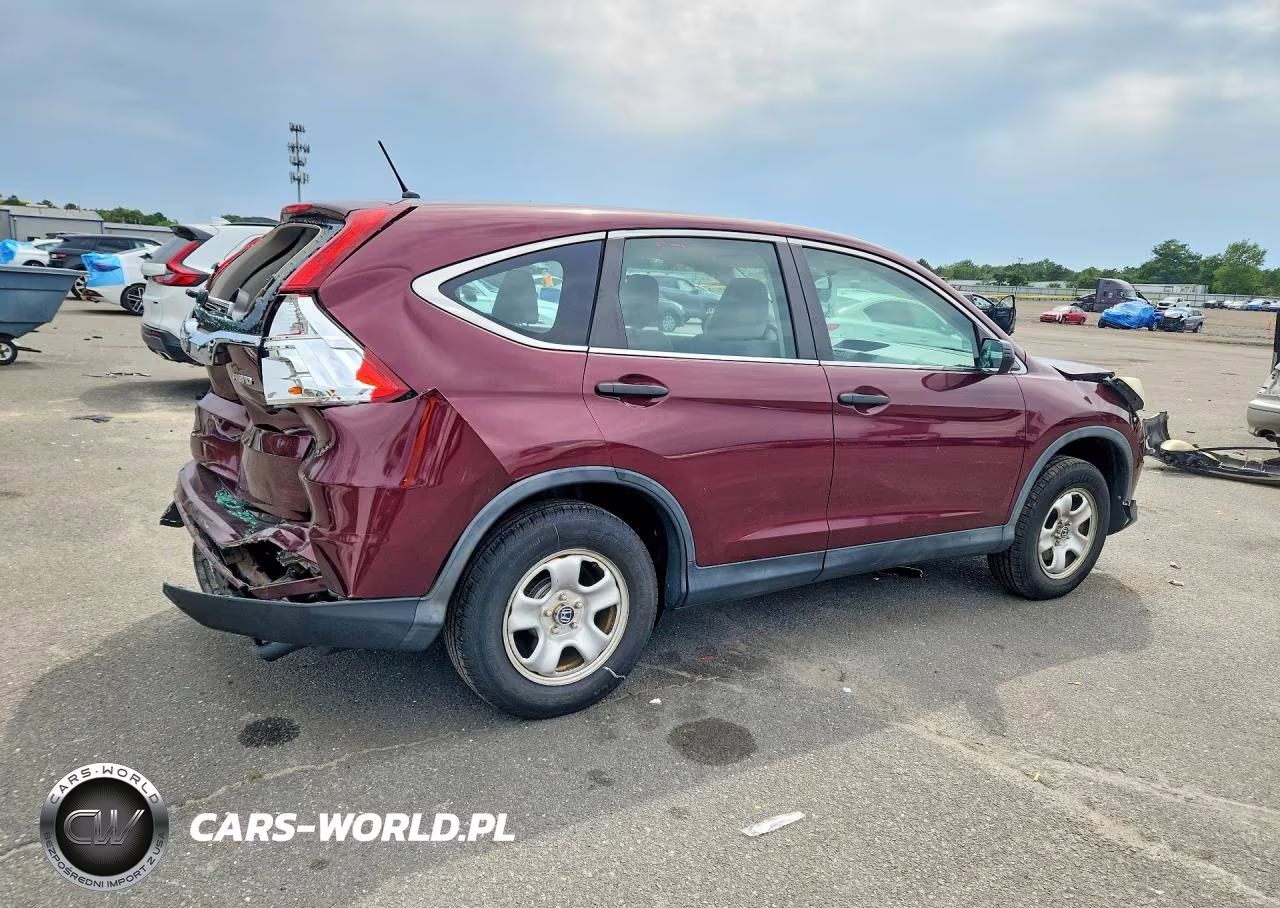 2015 Honda Cr-V Lx VIN:5J6RM4H38FL023237 - 3