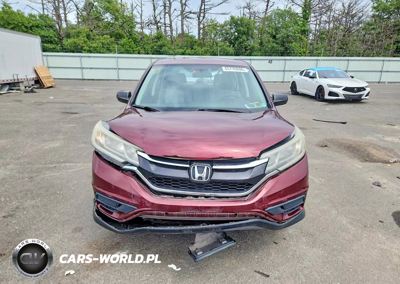 2015 Honda Cr-V Lx VIN:5J6RM4H38FL023237 - 5