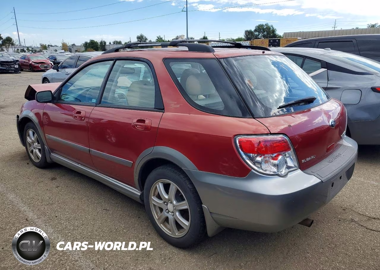 2007 Subaru Impreza Outback Sport VIN:JF1GG63687H803671 - 2