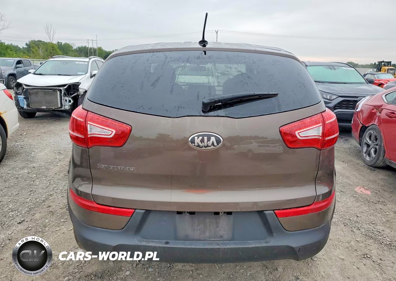 2013 Kia Sportage Lx VIN:KNDPBCA23D7517221 - 6