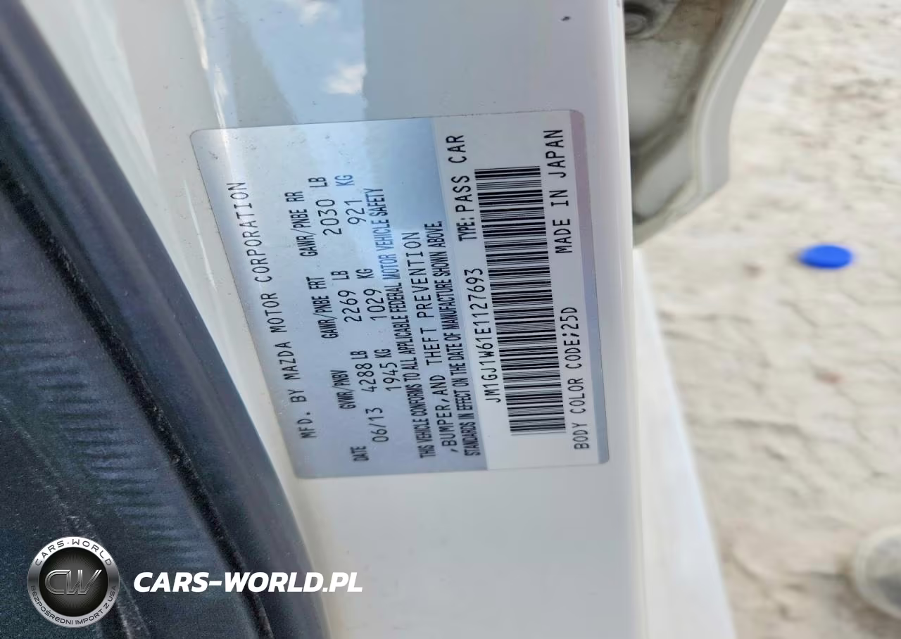 2014 Mazda 6 Grand Touring VIN:JM1GJ1W61E1127693 - 12