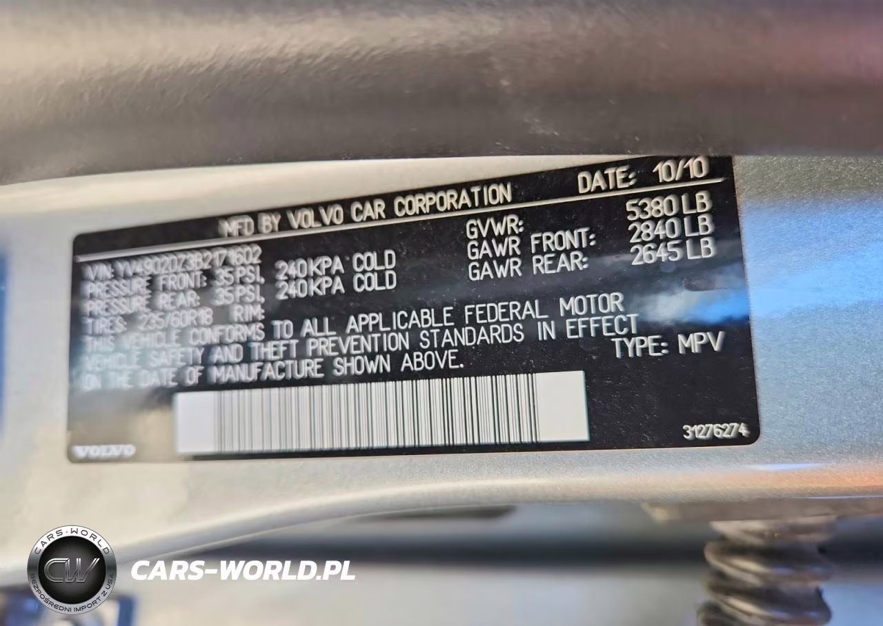 2011 Volvo Xc60 T6 VIN:YV4902DZ3B2171602 - 14
