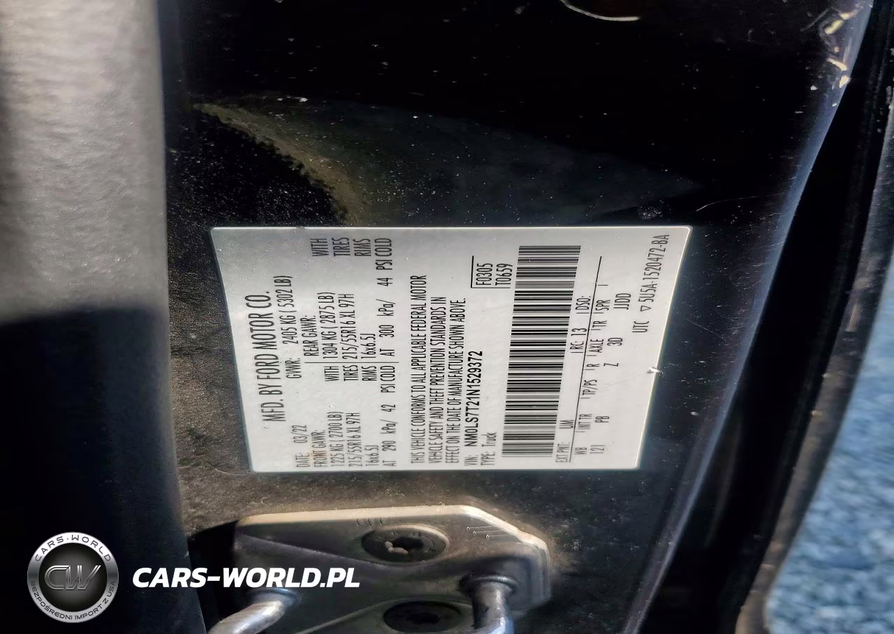 2022 Ford Transit Connect Xlt VIN:NM0LS7T21N1529372 - 12