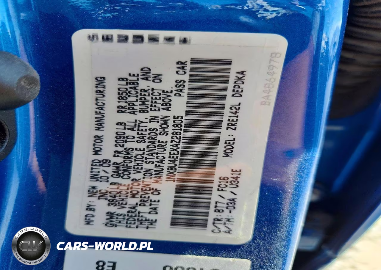 2010 Toyota Corolla Le VIN:1NXBU4EEXAZ281805 - 12