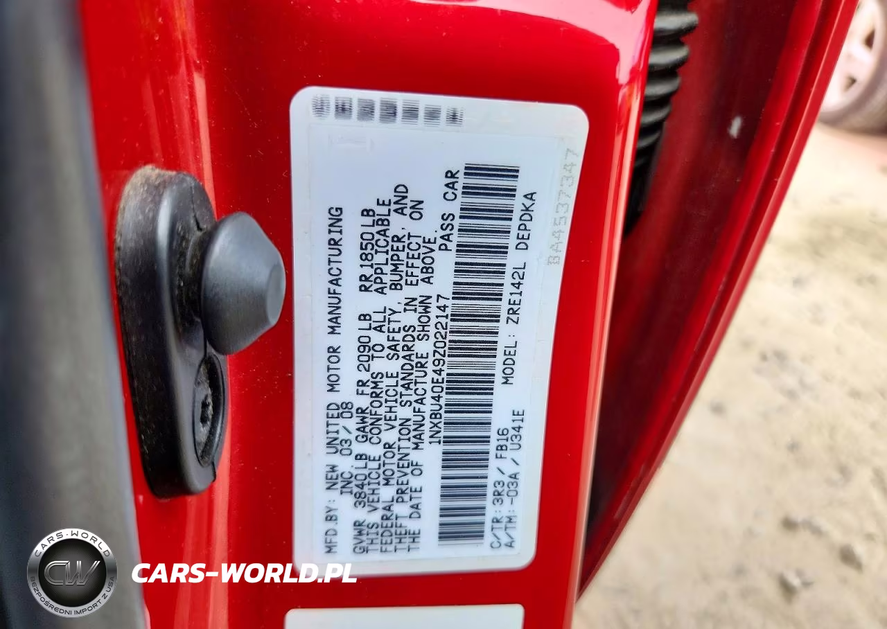2009 Toyota Corolla Le VIN:1NXBU40E49Z022147 - 12