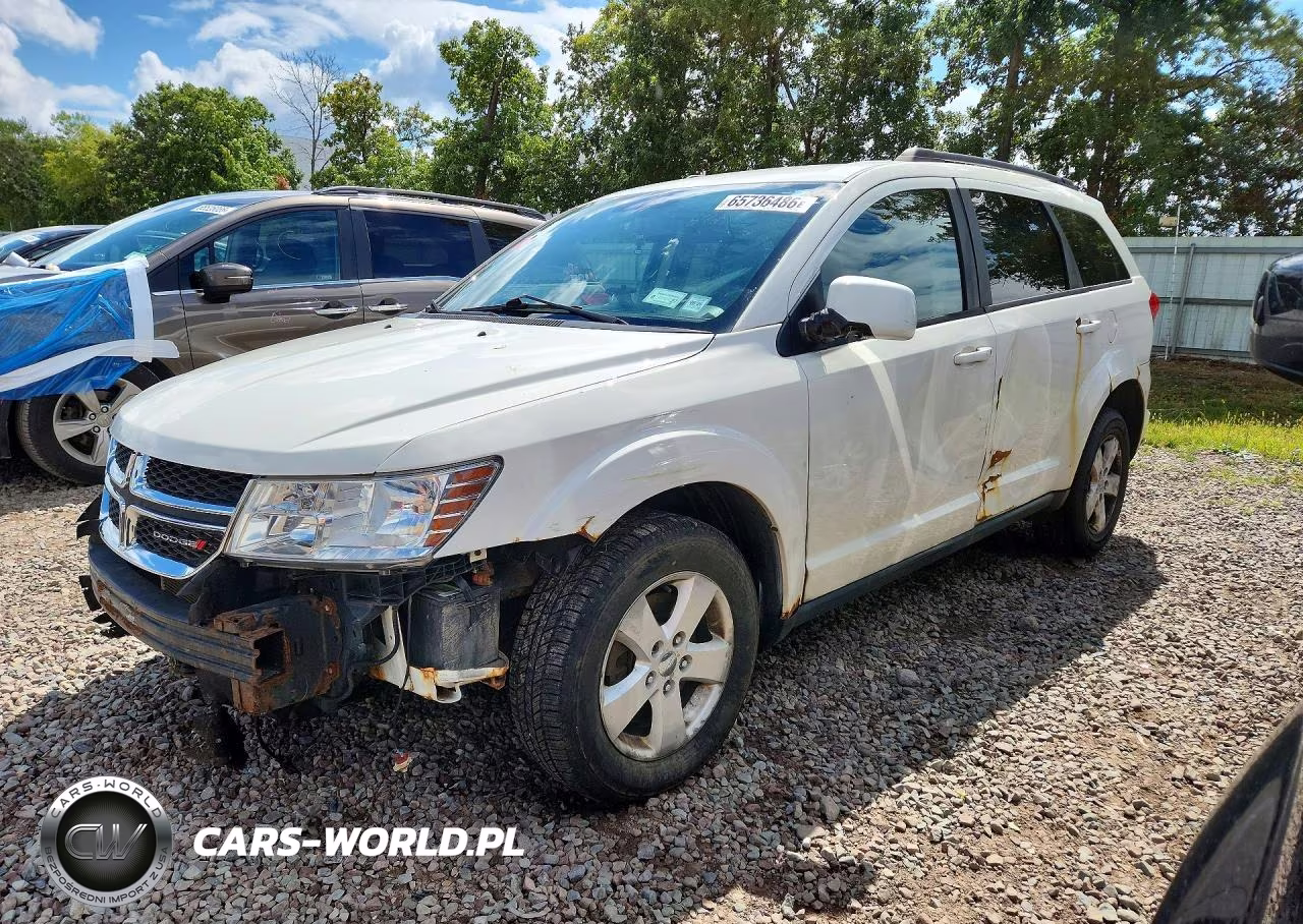 2012 Dodge Journey Sxt VIN:3C4PDCBGXCT331190 - 1